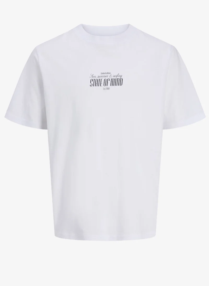JJ Rebel  Essential Crew Neck T-Shirt for Men | Best Price UAE